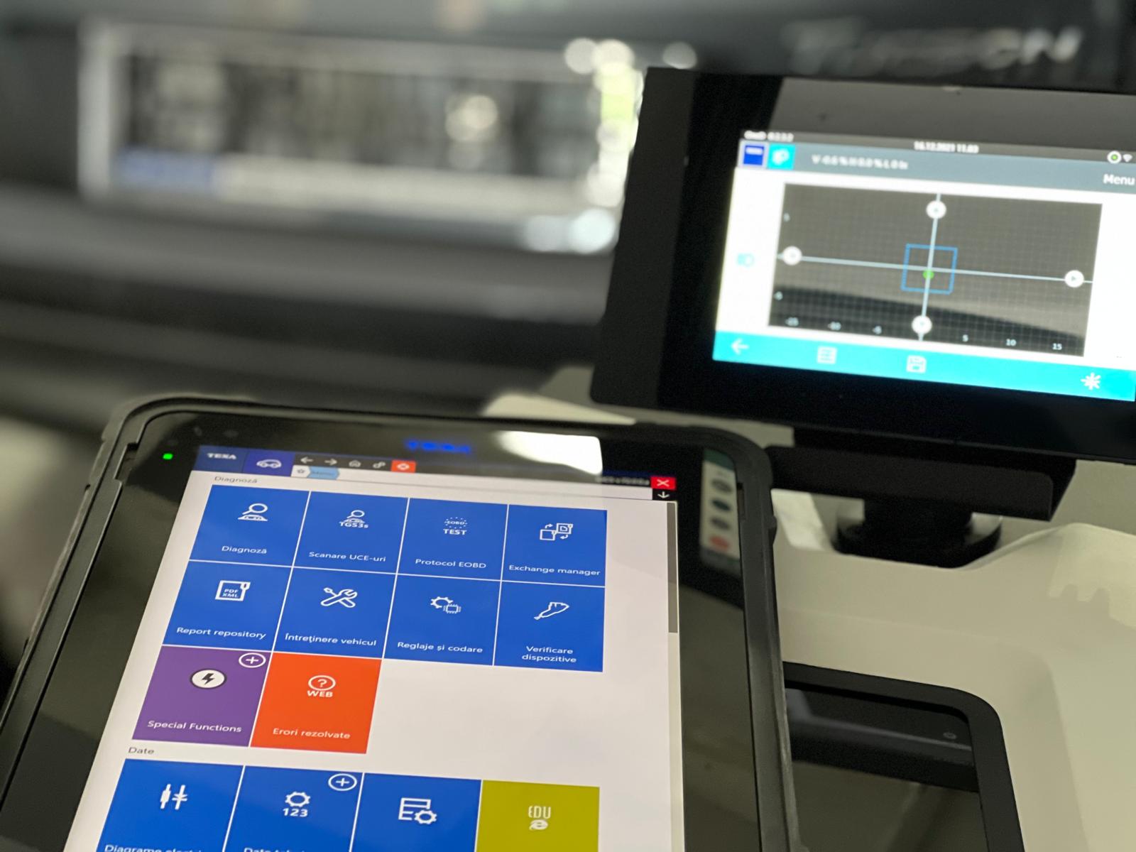 Tabletă TEXA diagnoză radar și senzori ADAS — 2T Auto Caracal