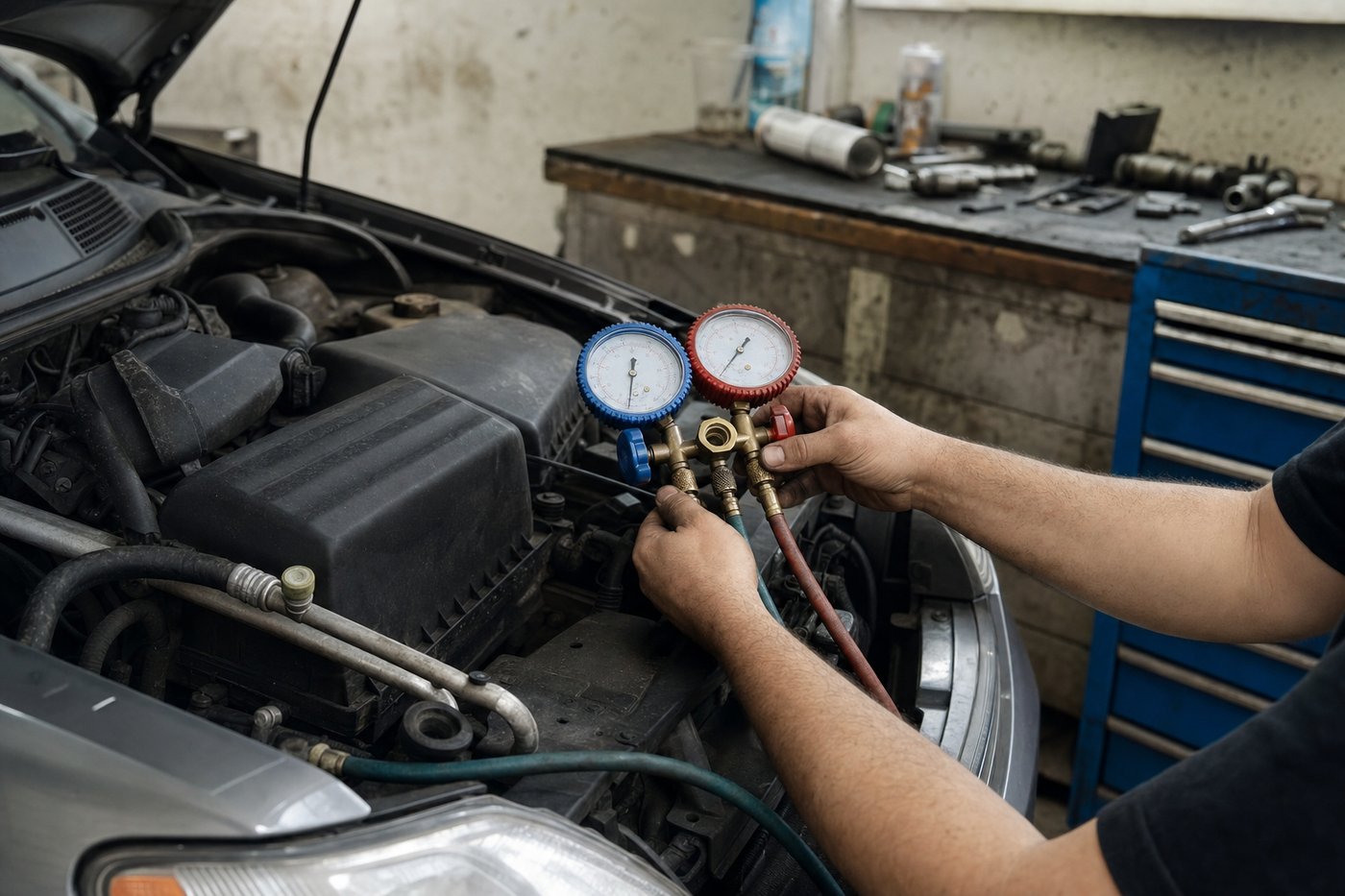 Service climatizare auto, camioane și utilaje A.C. 2T Auto Caracal